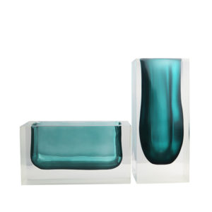 Abstract design and modern decorative vase
