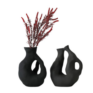 Abstract art modern design vase